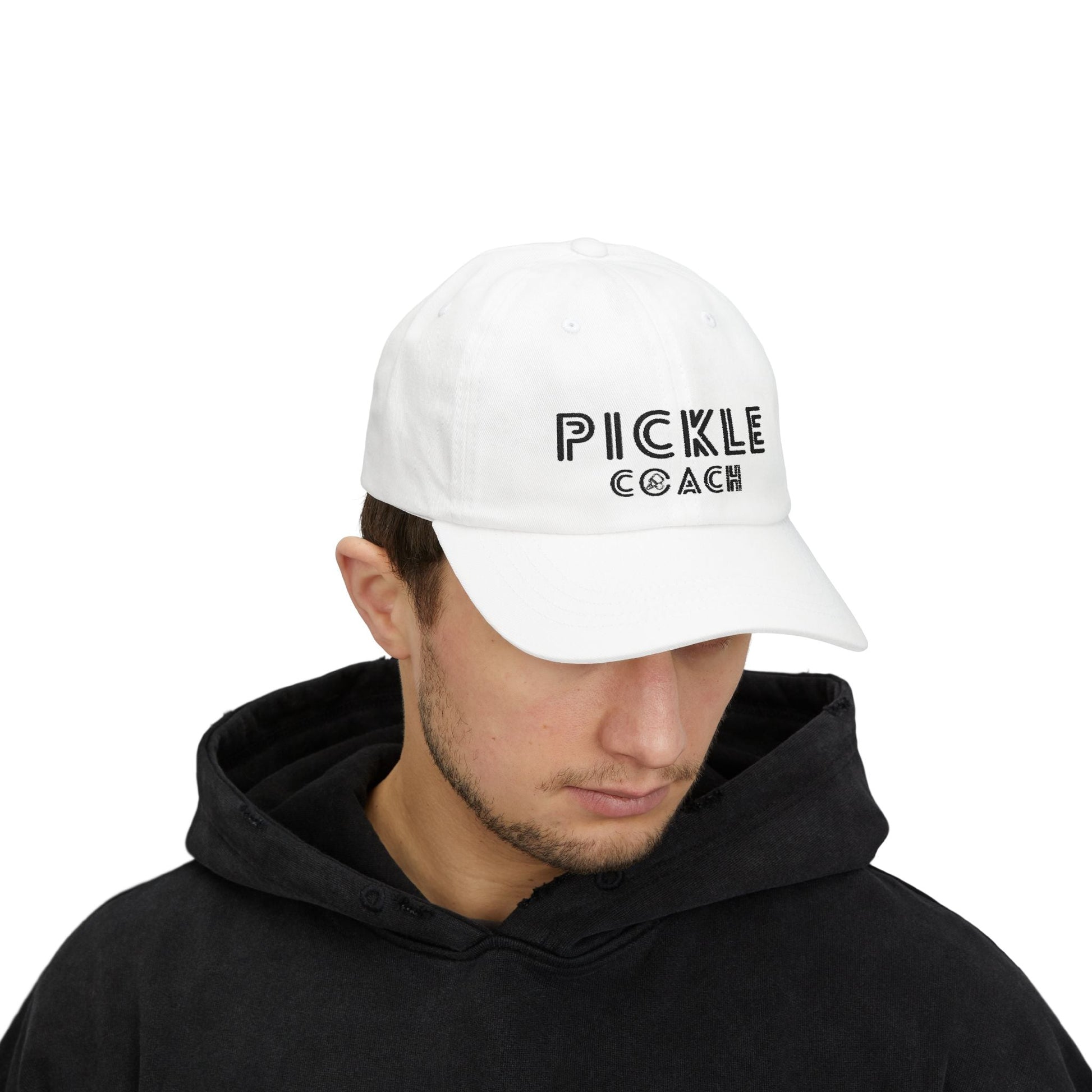 Pickle Coach Dad Cap | Embroidered Pickleball Hat – Spike & Surf Co. - Spike and Surf Co