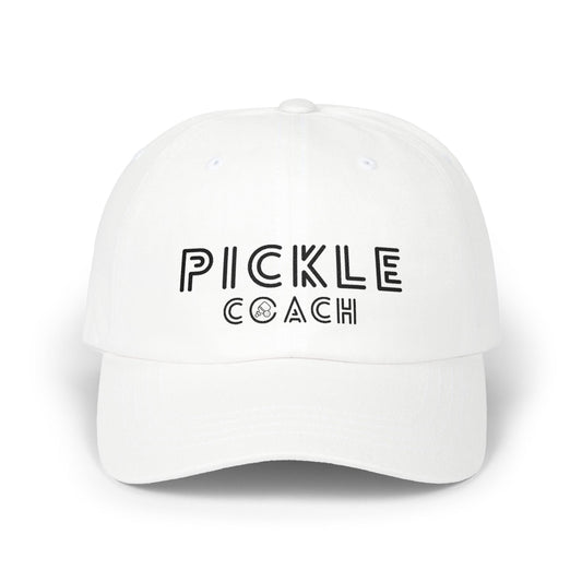 Pickle Coach Dad Cap | Embroidered Pickleball Hat – Spike & Surf Co. - Spike and Surf Co