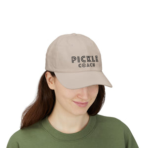 Pickle Coach Dad Cap | Embroidered Pickleball Hat – Spike & Surf Co. - Spike and Surf Co