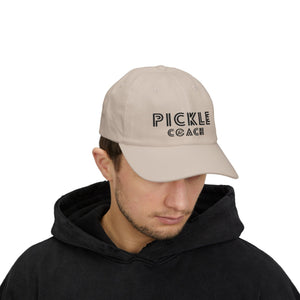 Pickle Coach Dad Cap | Embroidered Pickleball Hat – Spike & Surf Co. - Spike and Surf Co