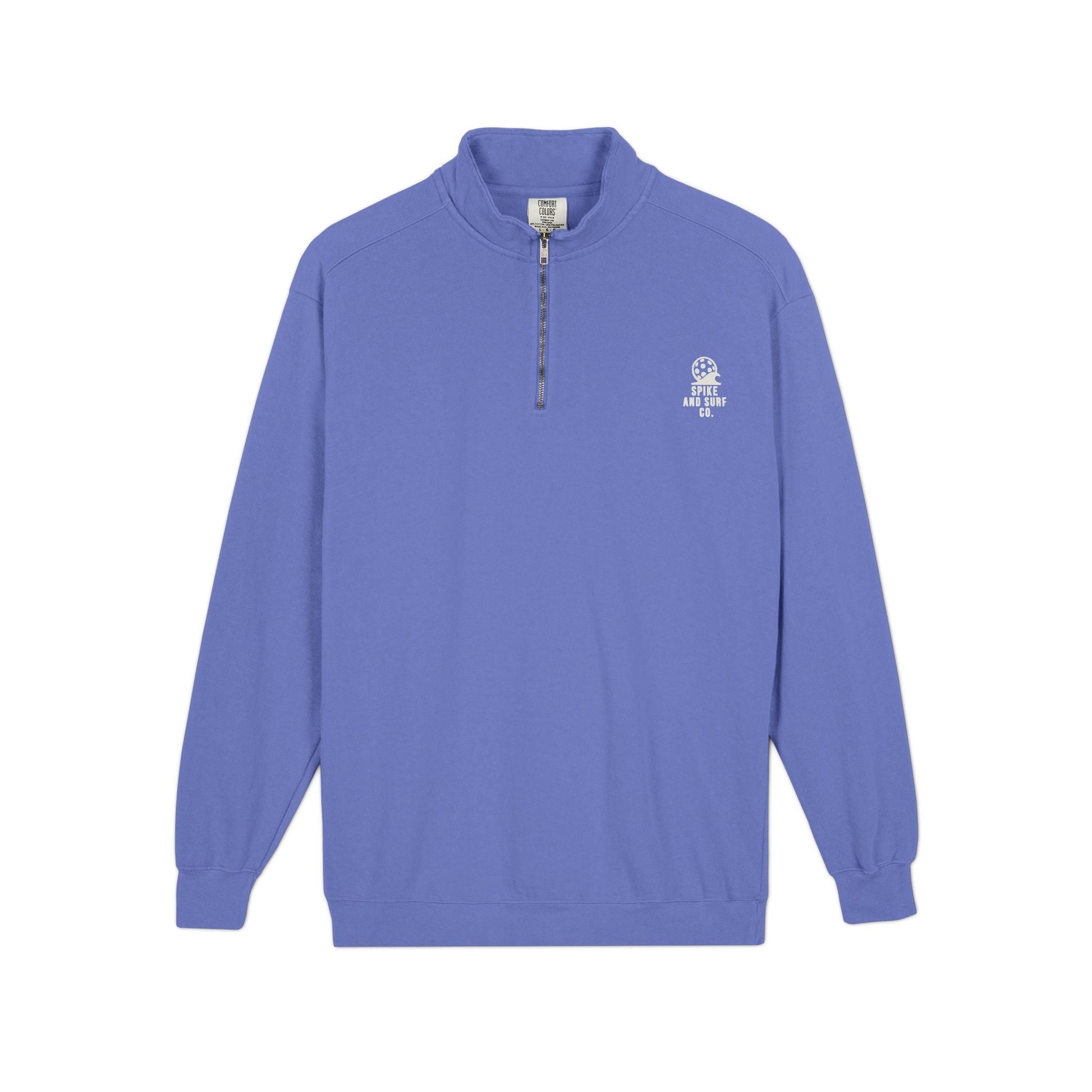 Pickleball Wave heavyweight crewneck sweatshirt – Flo Blue