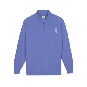 Pickleball Wave heavyweight crewneck sweatshirt – Flo Blue