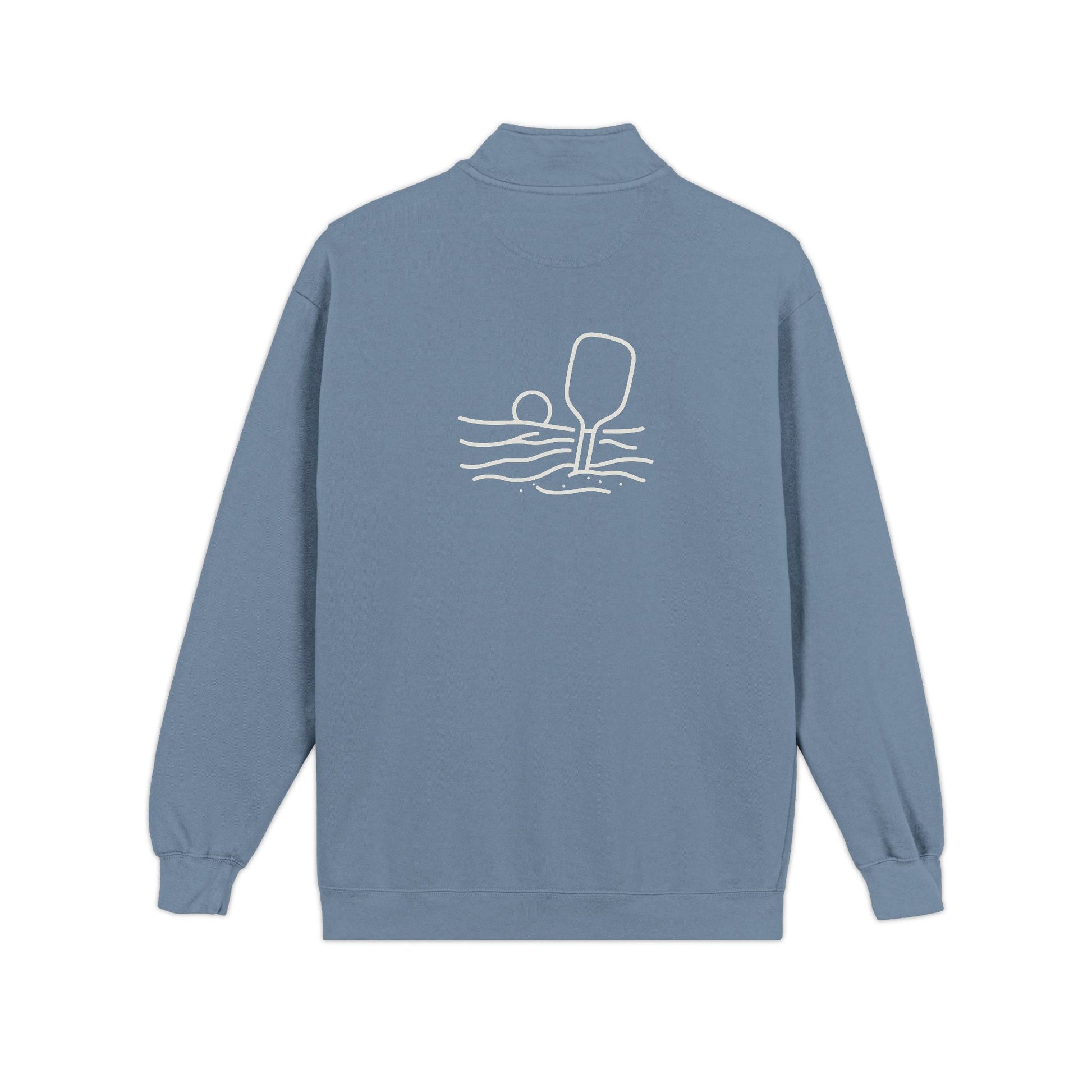Pickleball Wave heavyweight crewneck sweatshirt – Blue Jean