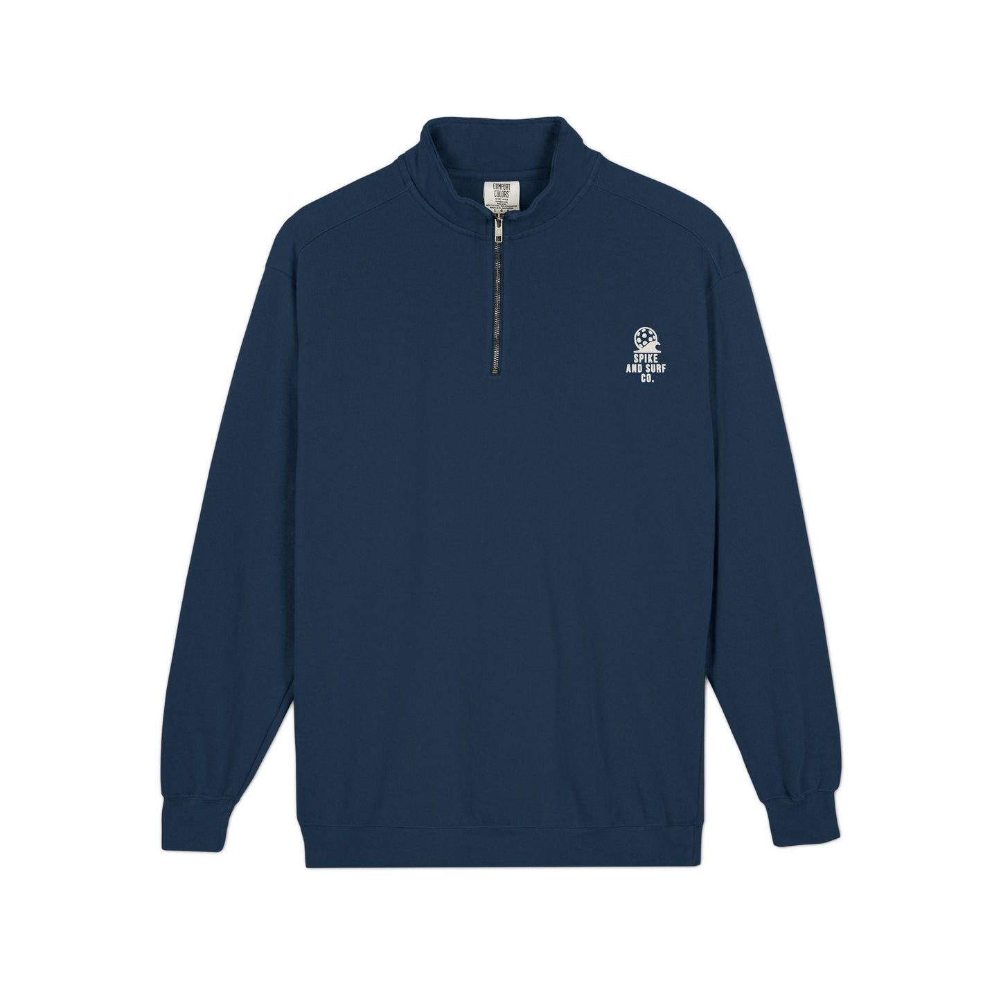 Pickleball Wave heavyweight crewneck sweatshirt – True Navy