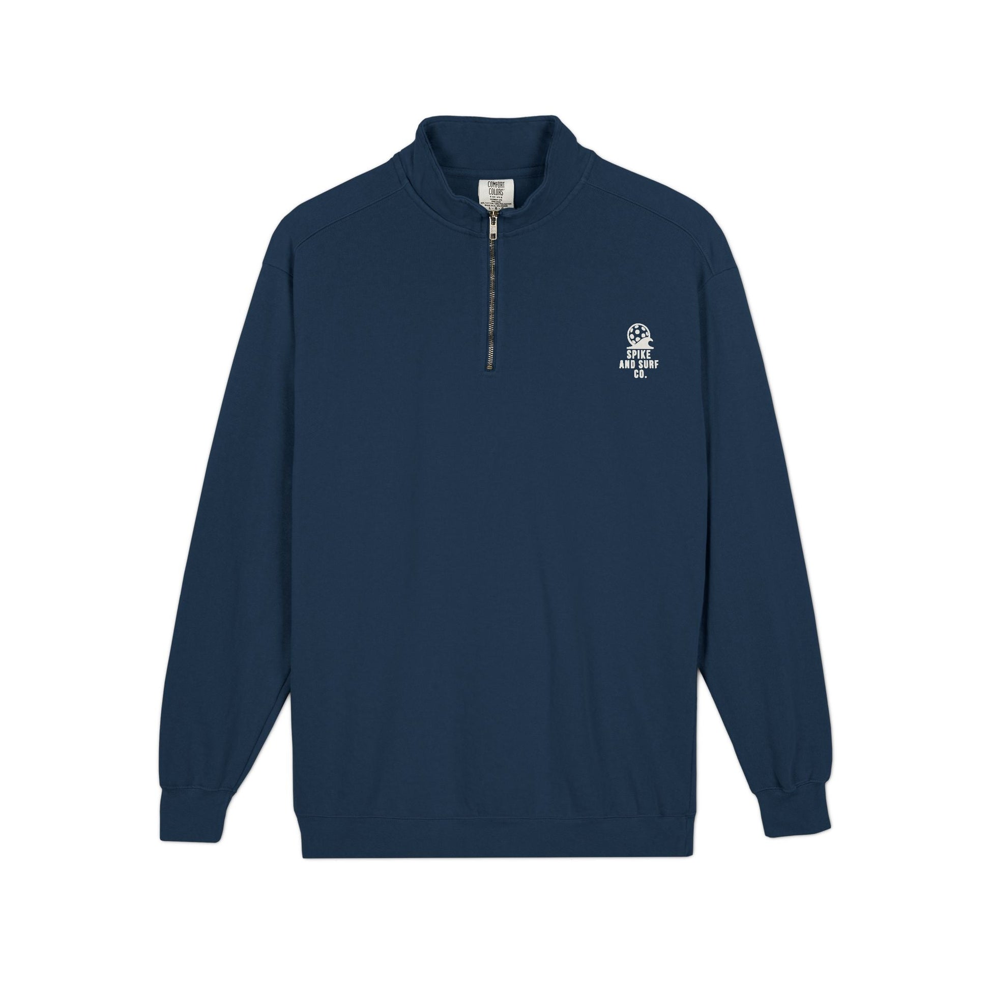 Pickleball Wave heavyweight crewneck sweatshirt – True Navy