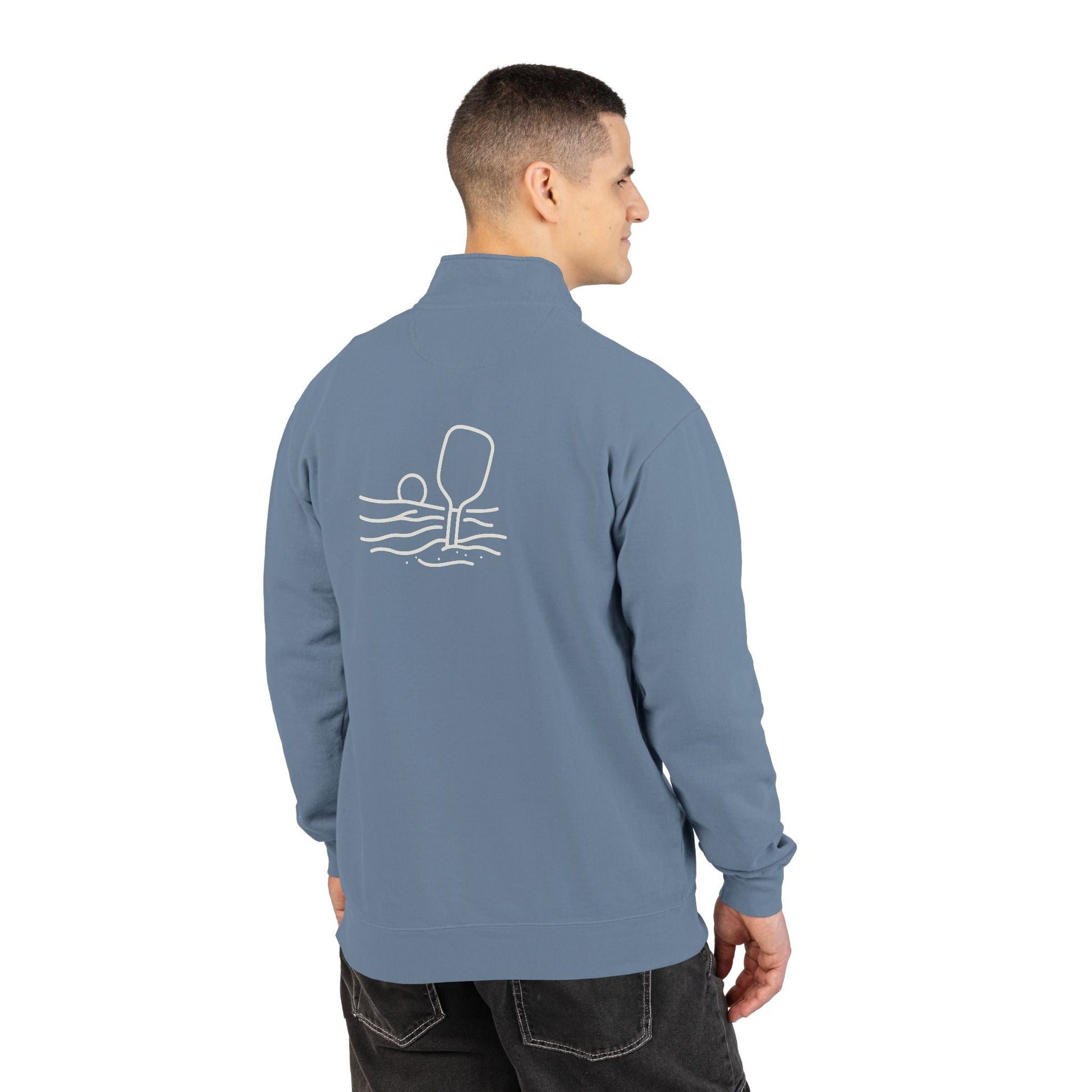 Pickleball Wave heavyweight crewneck sweatshirt – Blue Jean