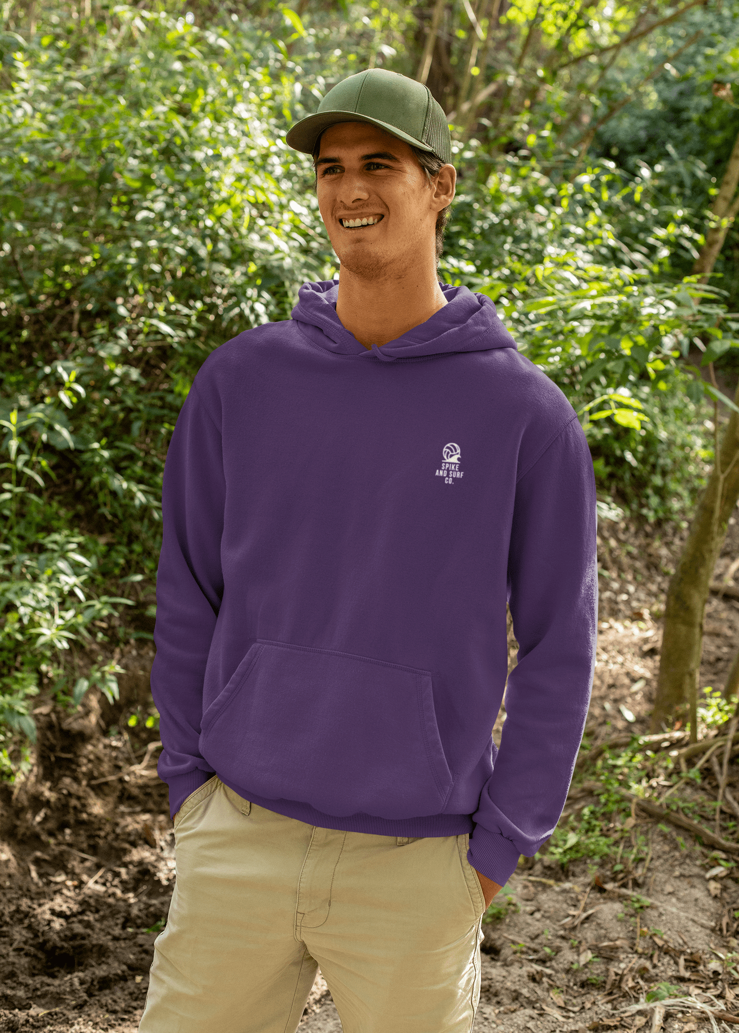 Sand • Salt • Surf | Unisex Hoodie - Purple