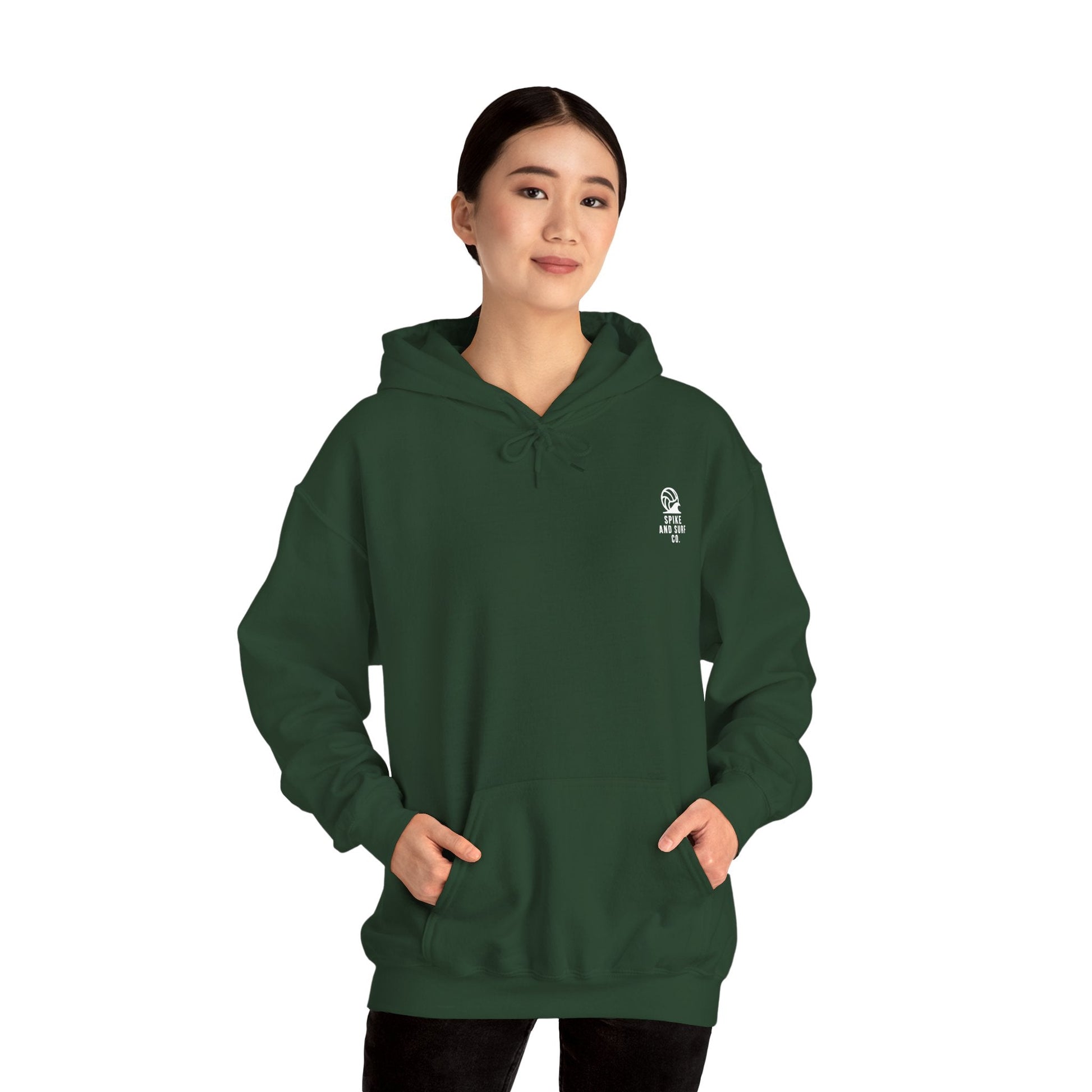 Sand • Salt • Surf | Unisex Hoodie - Forest Green
