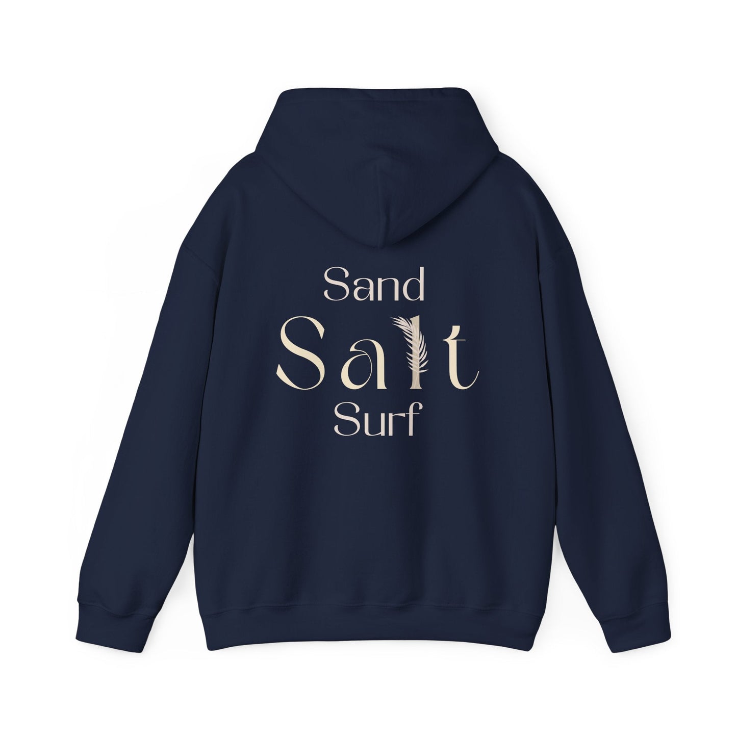 Sand • Salt • Surf | Unisex Hoodie - Navy