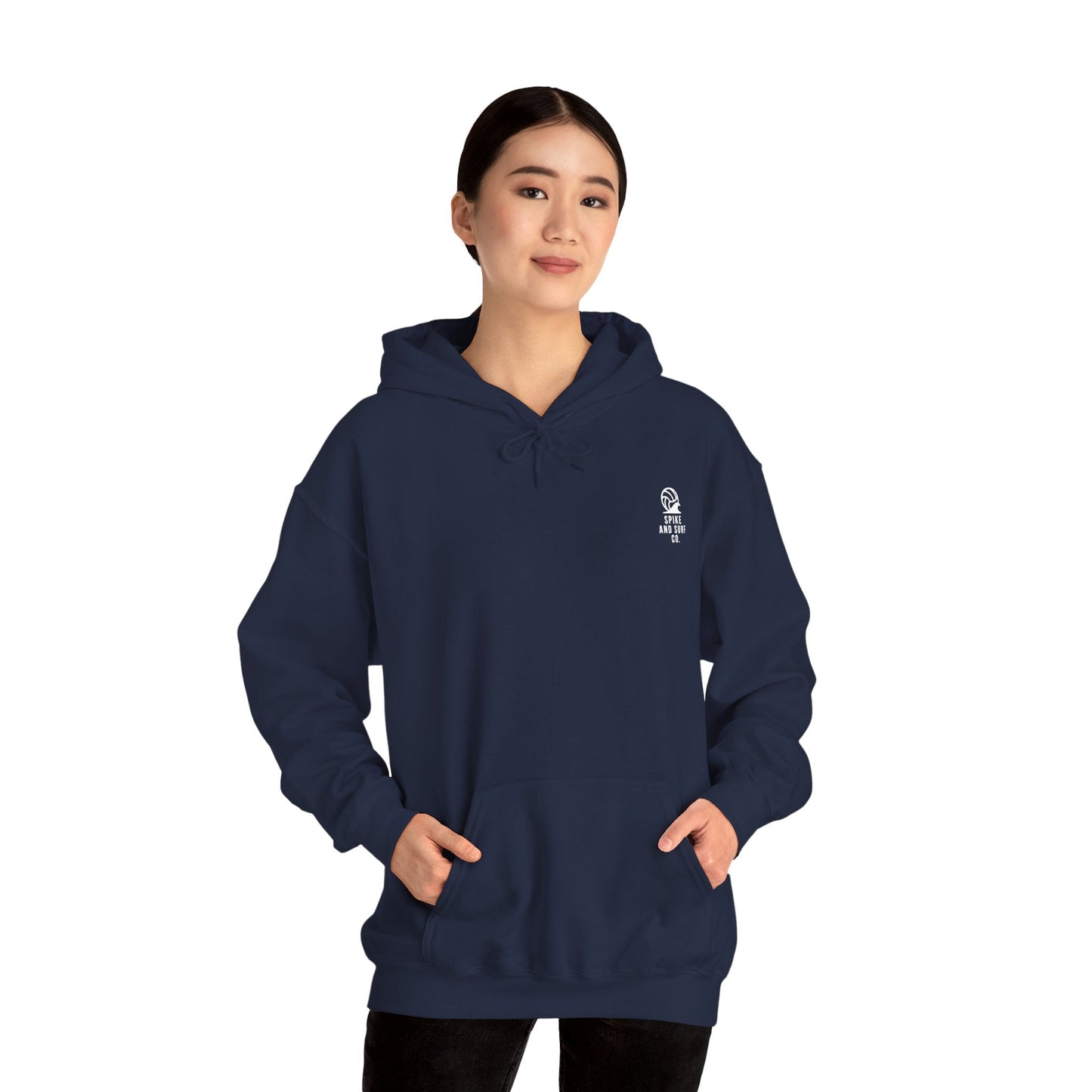 Sand • Salt • Surf | Unisex Hoodie - Navy