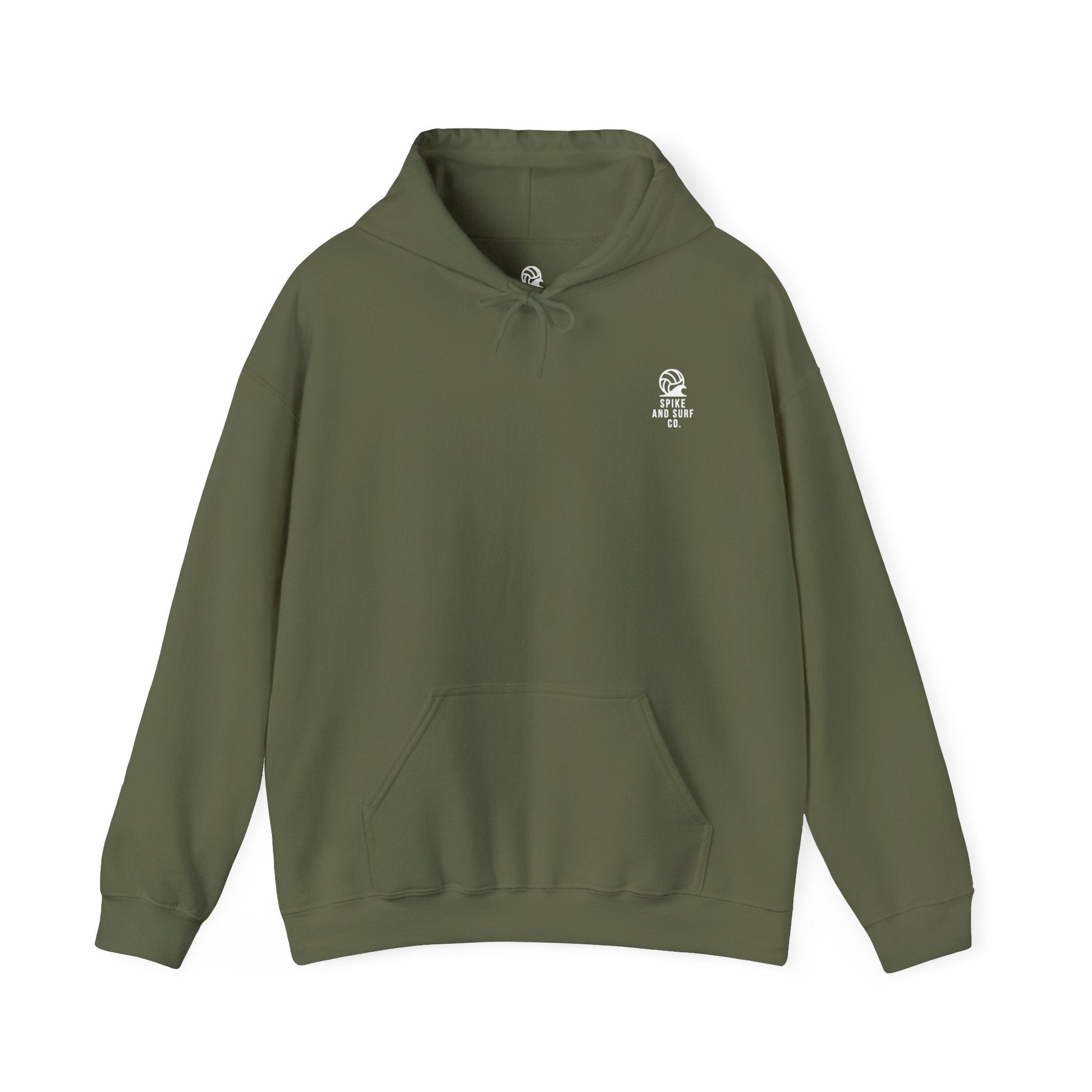 Sand • Salt • Surf | Unisex Hoodie - Military Green