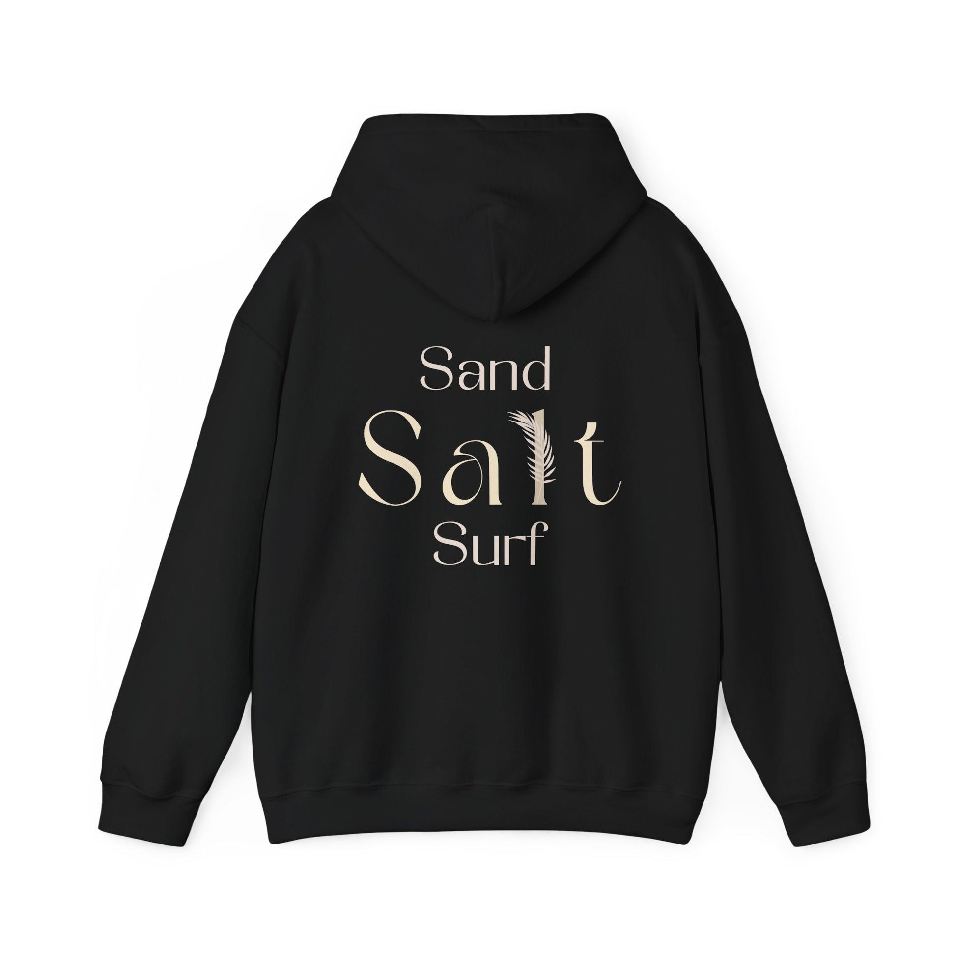 Sand • Salt • Surf | Unisex Hoodie - Black