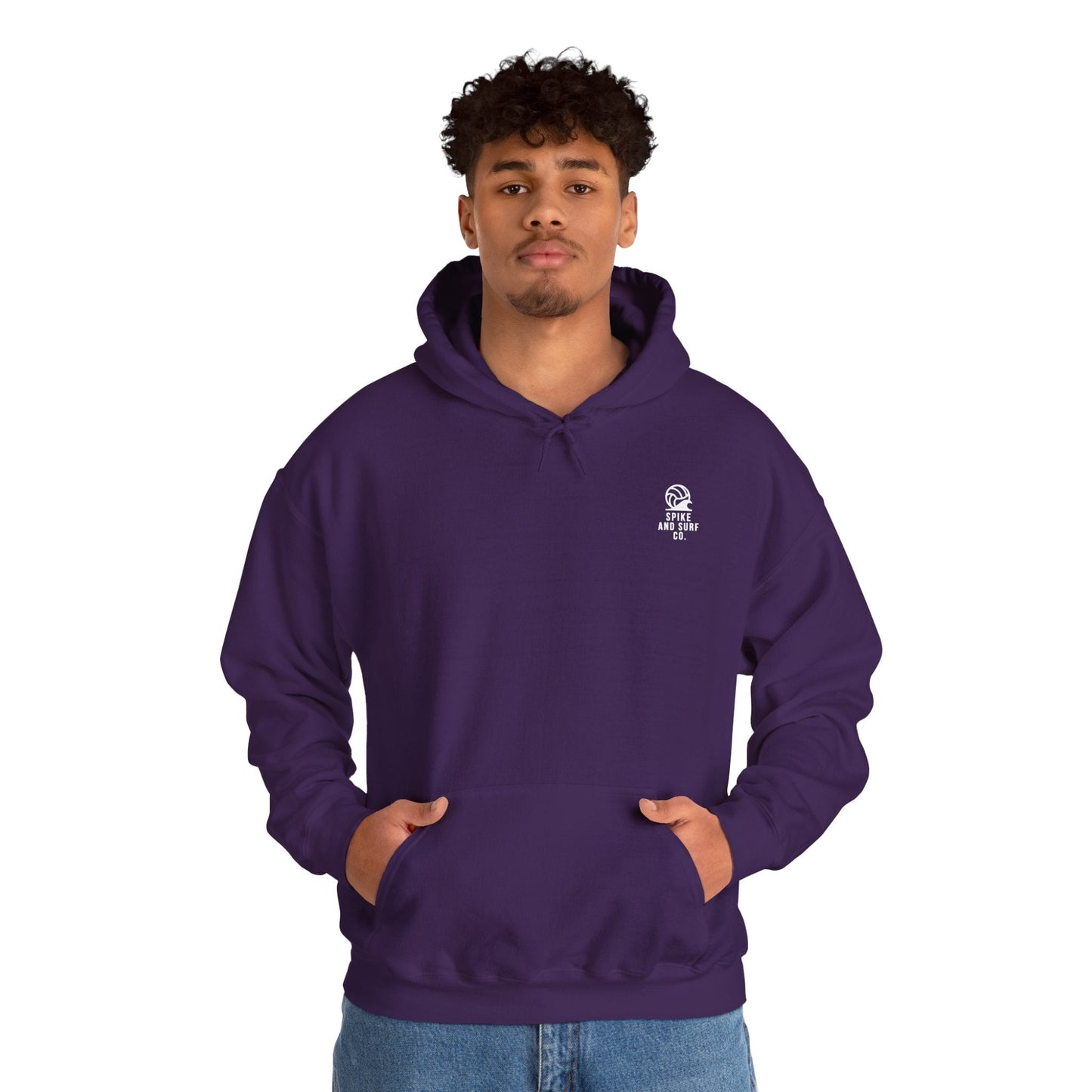 Sand • Salt • Surf | Unisex Hoodie - Purple