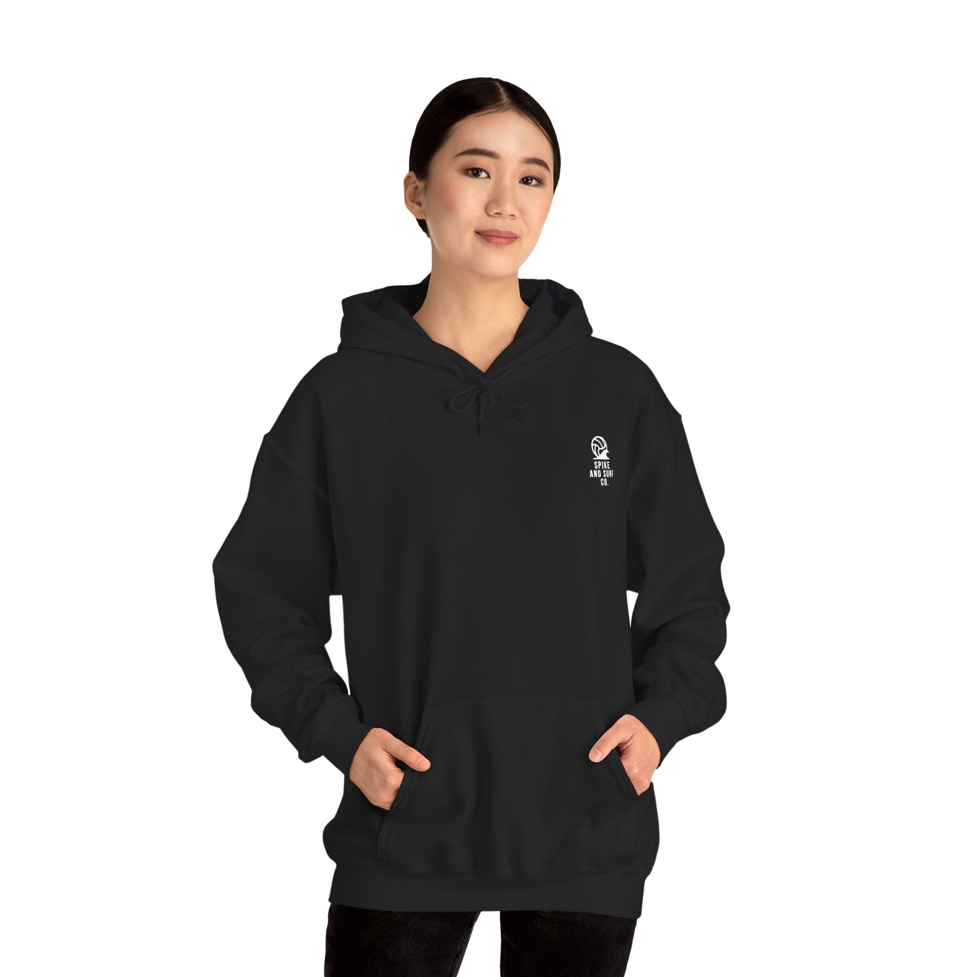 Sand • Salt • Surf | Unisex Hoodie - Black