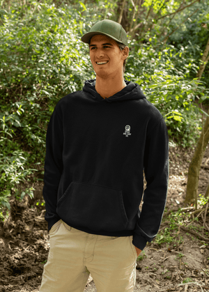 Sand • Salt • Surf | Unisex Hoodie - Black