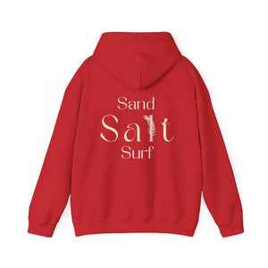 Sand • Salt • Surf | Unisex Hoodie - Red