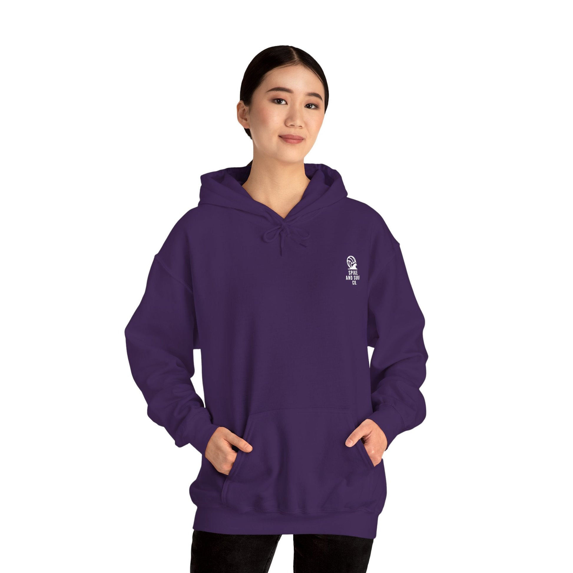 Sand • Salt • Surf | Unisex Hoodie - Purple