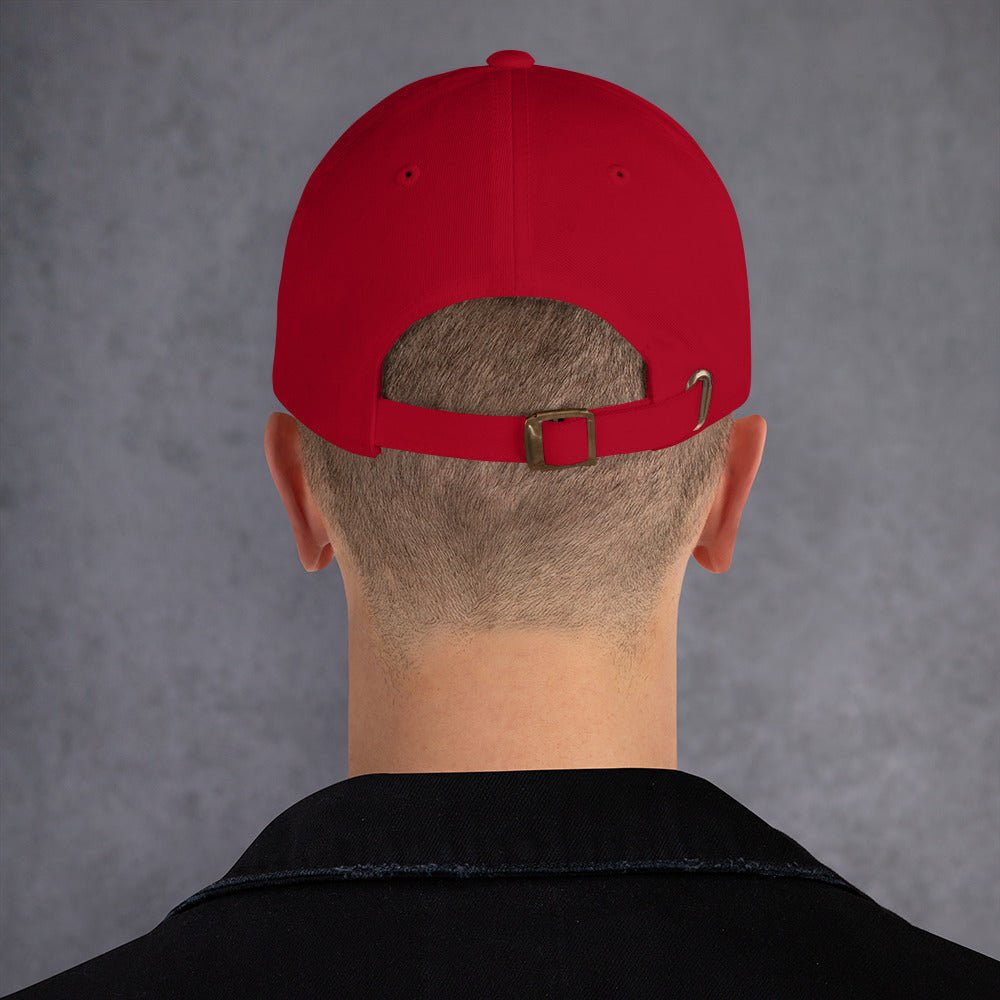 Spike & Surf Co. Embroidered Classic Dad Hat - Cranberry