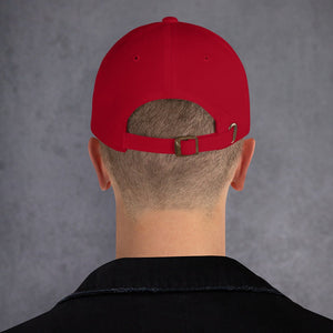Spike & Surf Co. Embroidered Classic Dad Hat - Cranberry