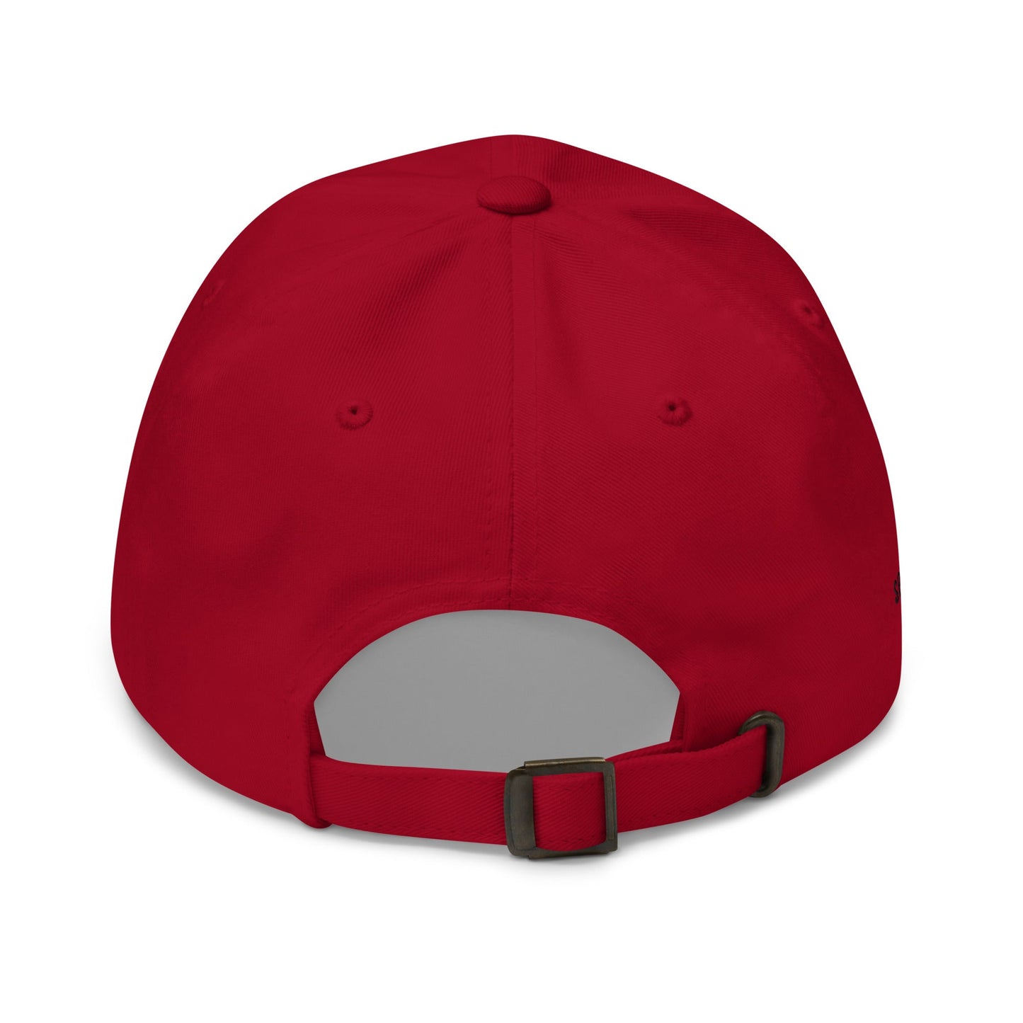 Spike & Surf Co. Embroidered Classic Dad Hat - Cranberry
