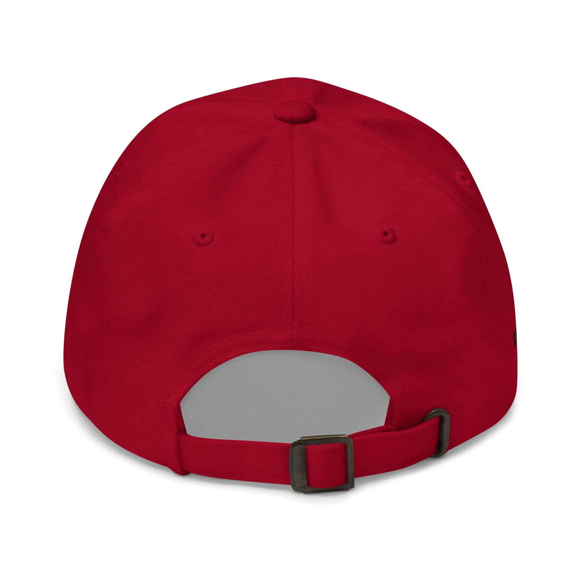 Spike & Surf Co. Embroidered Classic Dad Hat - Cranberry