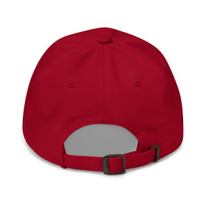 Spike & Surf Co. Embroidered Classic Dad Hat - Cranberry