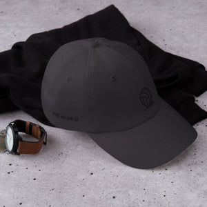 Spike & Surf Co. Embroidered Classic Dad Hat - Dark Grey