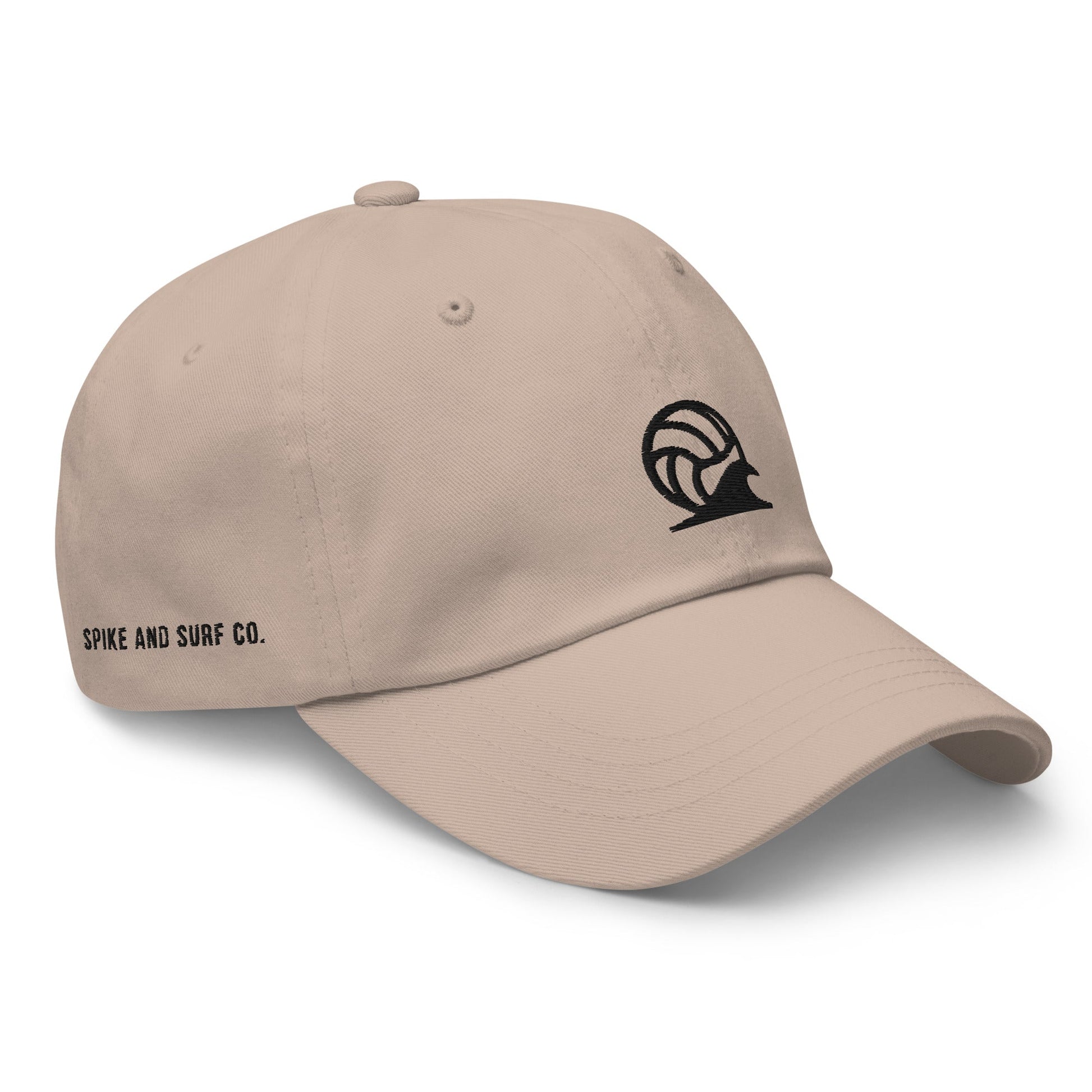 Spike & Surf Co. Embroidered Classic Dad Hat - Stone