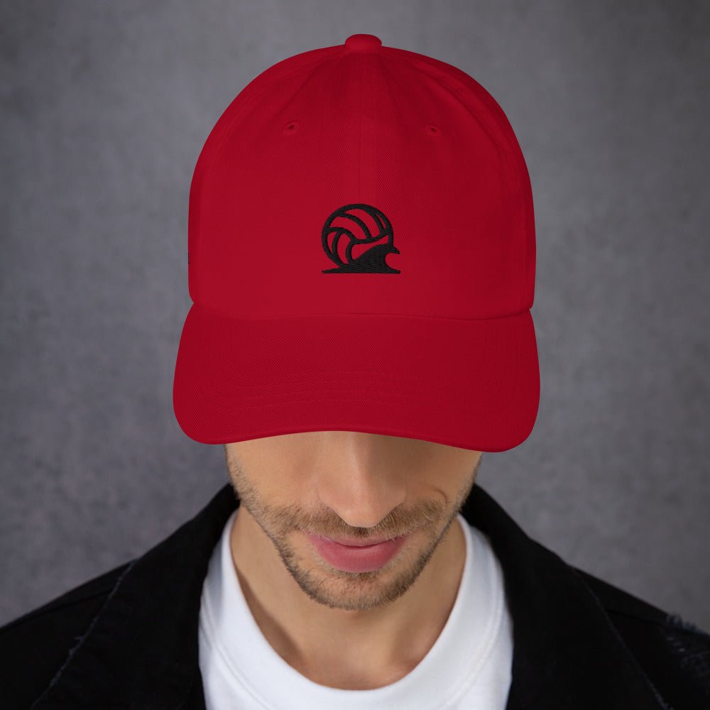 Spike & Surf Co. Embroidered Classic Dad Hat - Cranberry