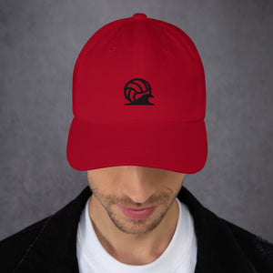 Spike & Surf Co. Embroidered Classic Dad Hat - Cranberry