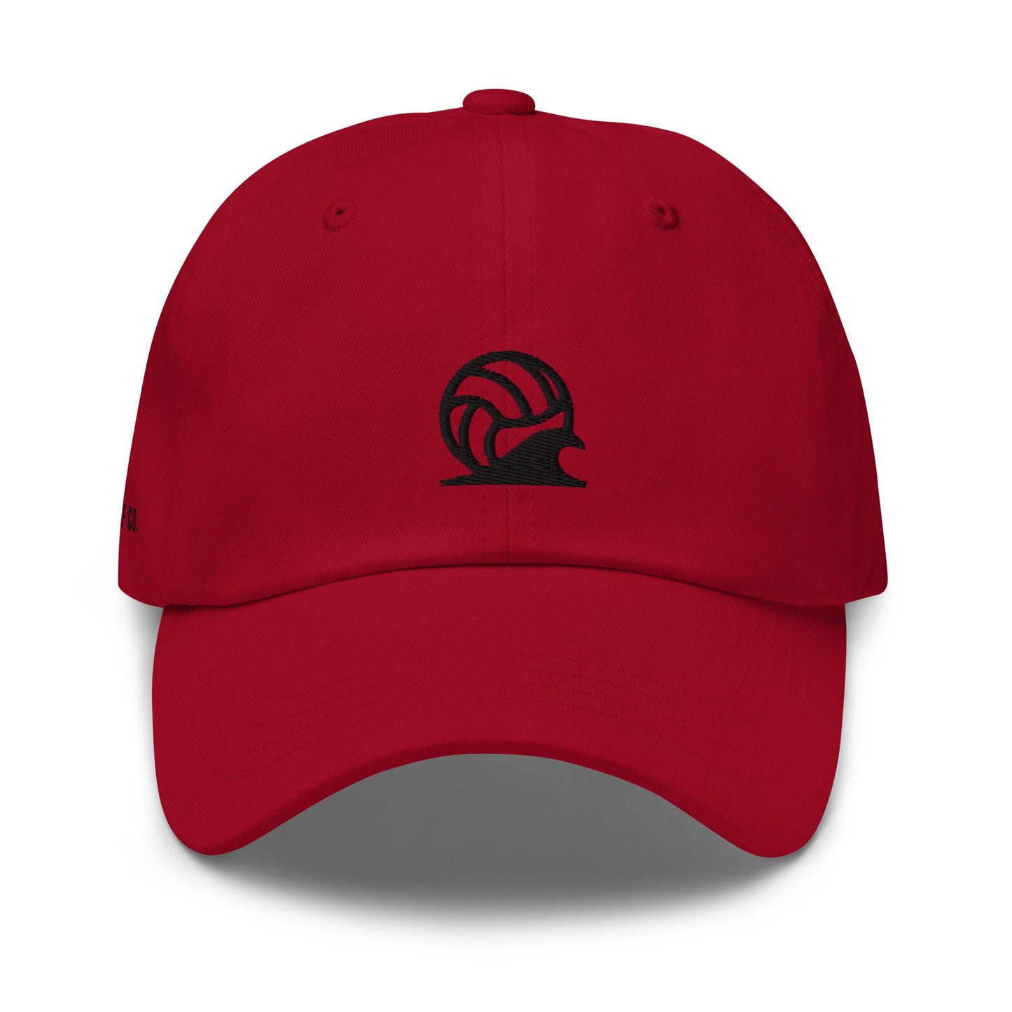 Spike & Surf Co. Embroidered Classic Dad Hat - Cranberry