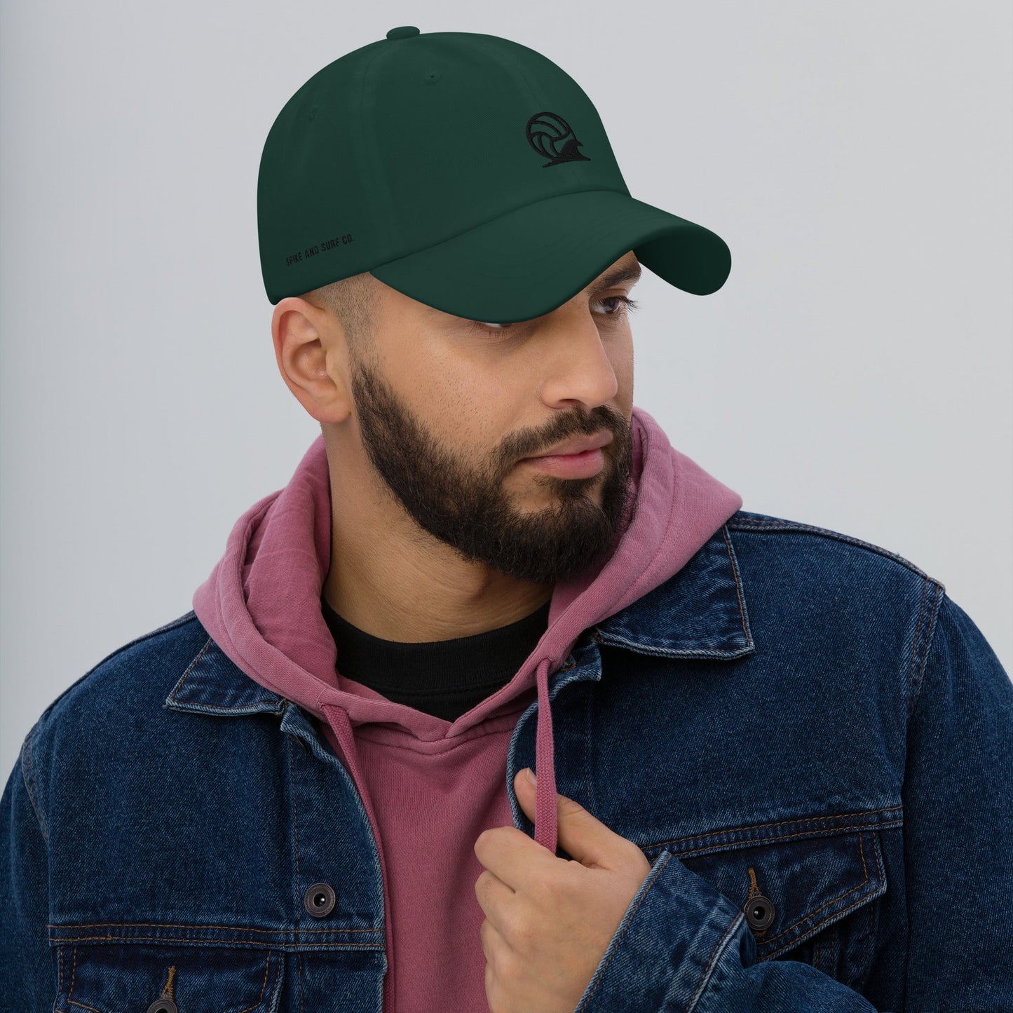 Spike & Surf Co. Embroidered Classic Dad Hat - Spruce