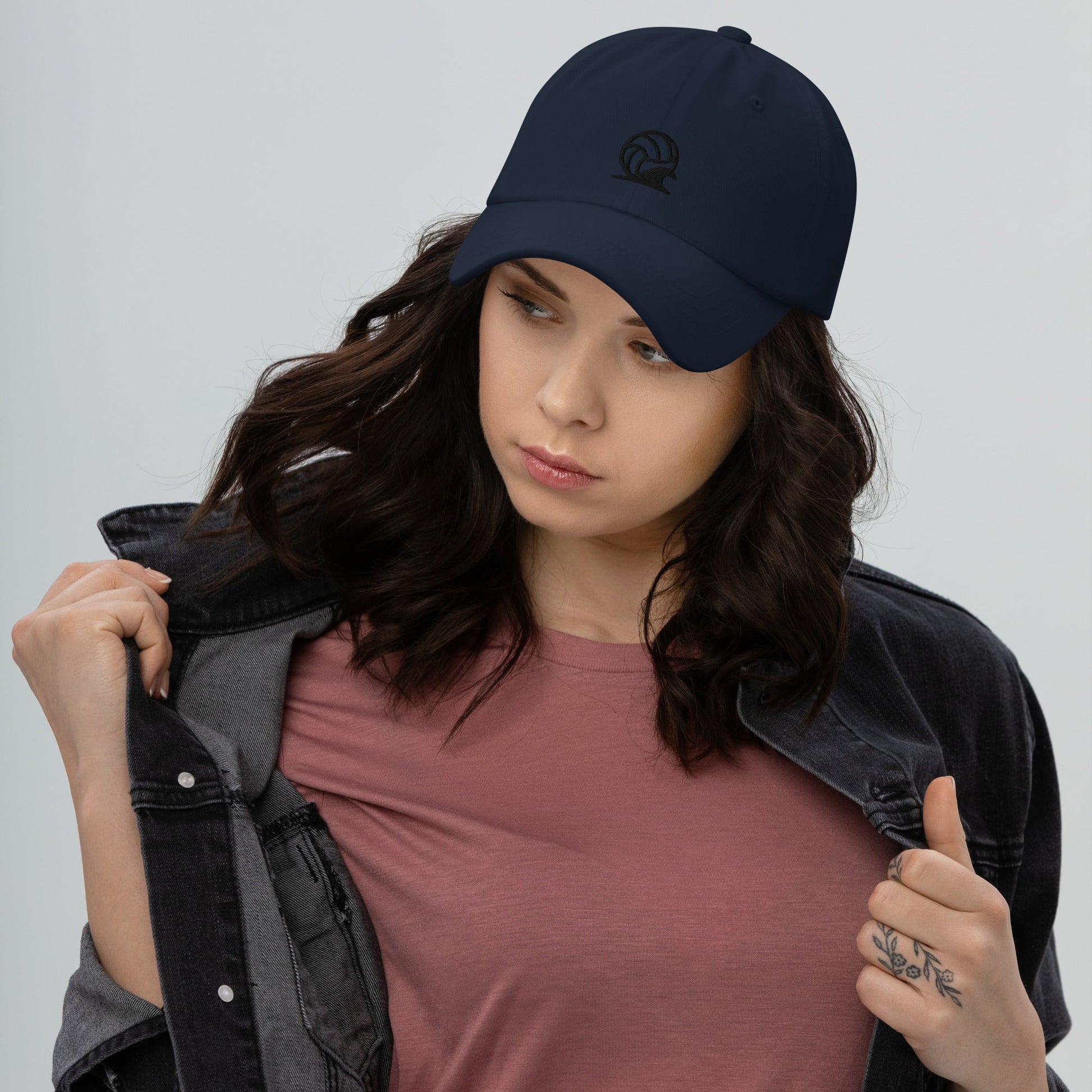 Spike & Surf Co. Embroidered Classic Dad Hat - Navy