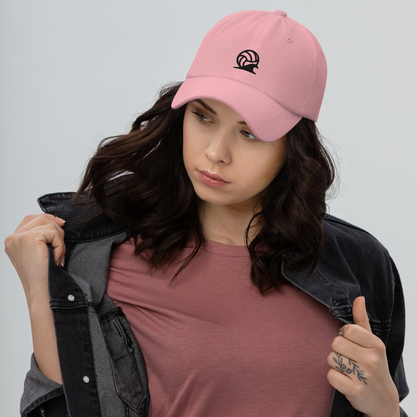 Spike & Surf Co. Embroidered Classic Dad Hat - Pink