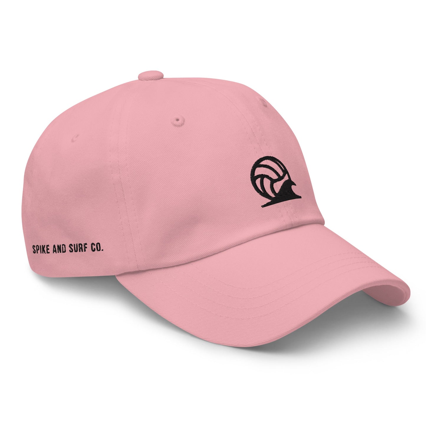 Spike & Surf Co. Embroidered Classic Dad Hat - Pink