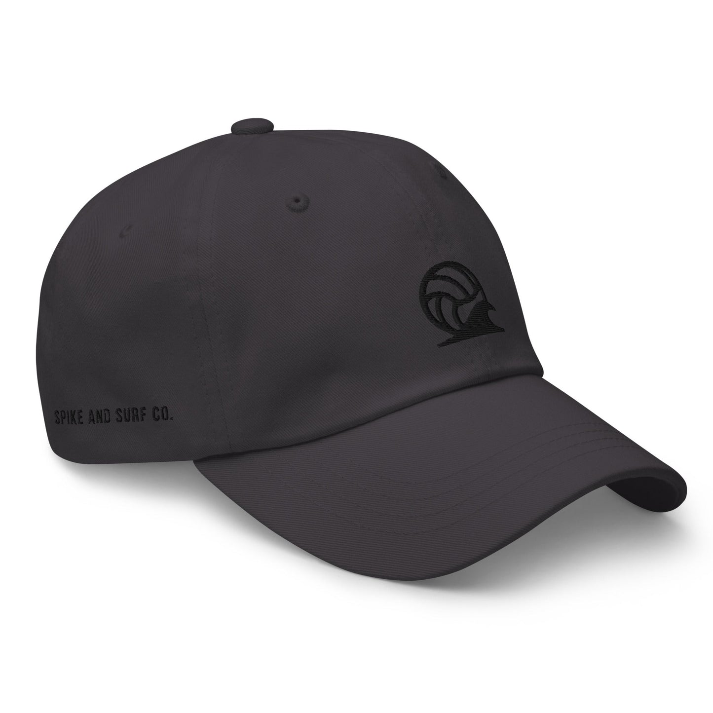 Spike & Surf Co. Embroidered Classic Dad Hat - Dark Grey