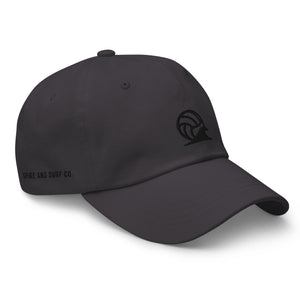 Spike & Surf Co. Embroidered Classic Dad Hat - Dark Grey