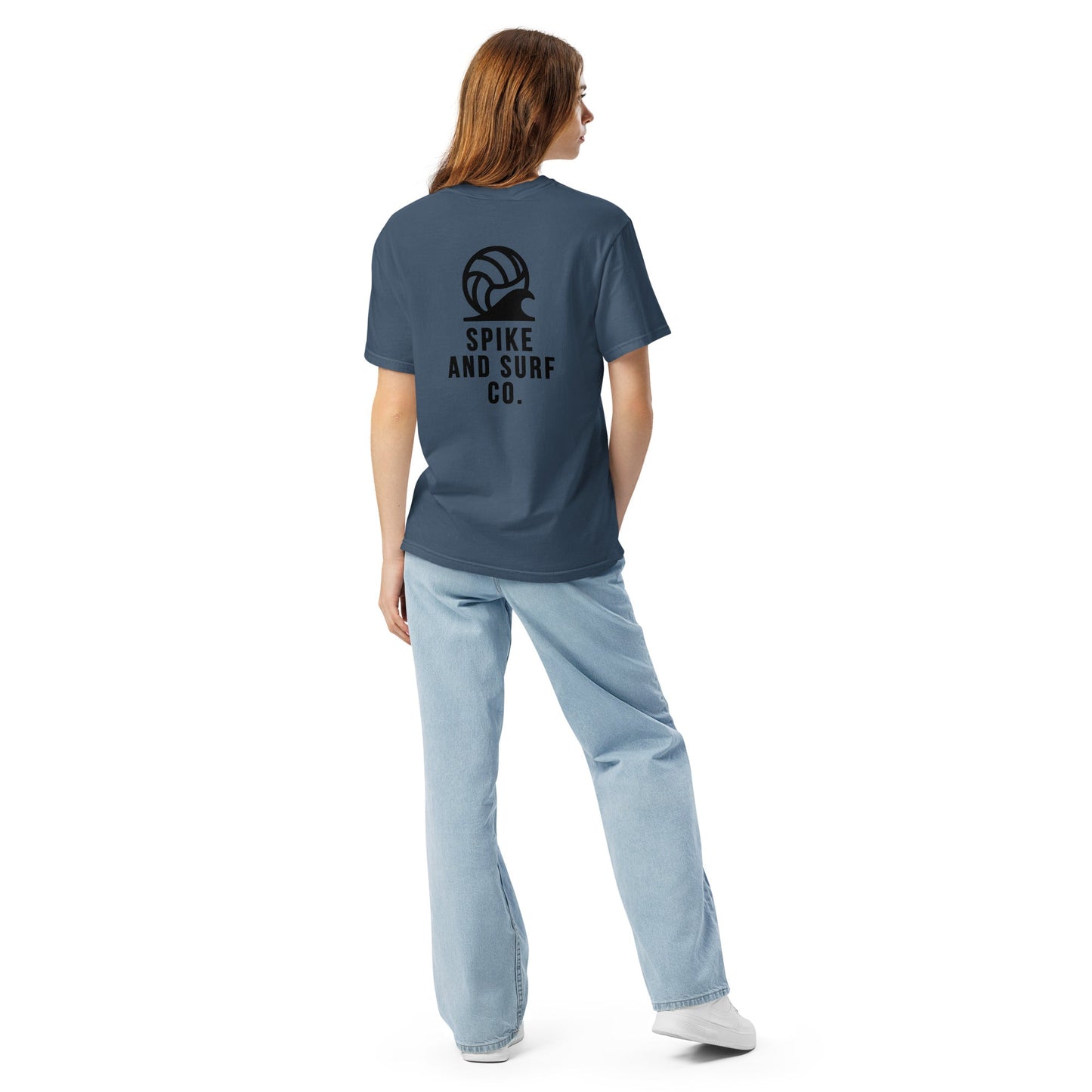 Spike & Surf Co. Embroidered Heavyweight Tee - Midnight