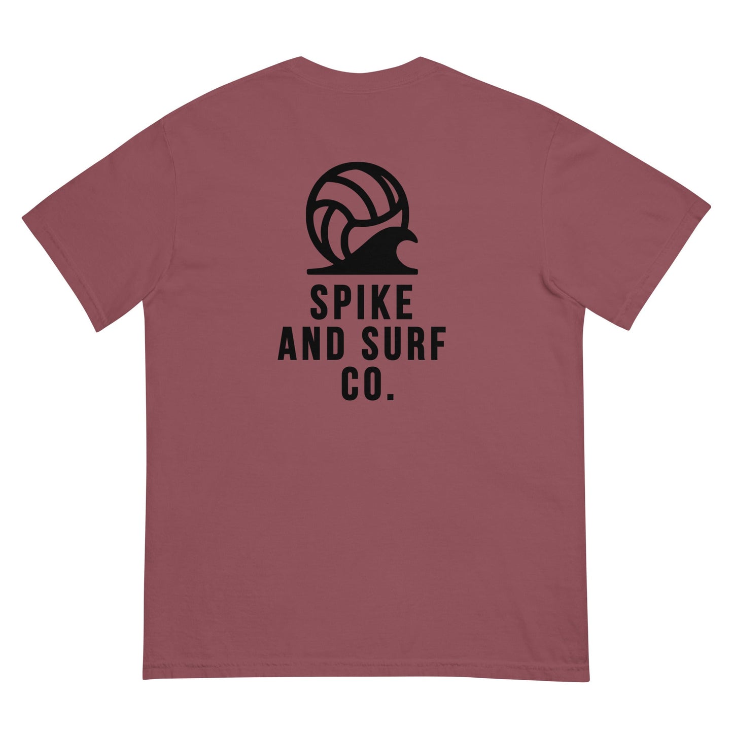 Spike & Surf Co. Embroidered Heavyweight Tee - Brick