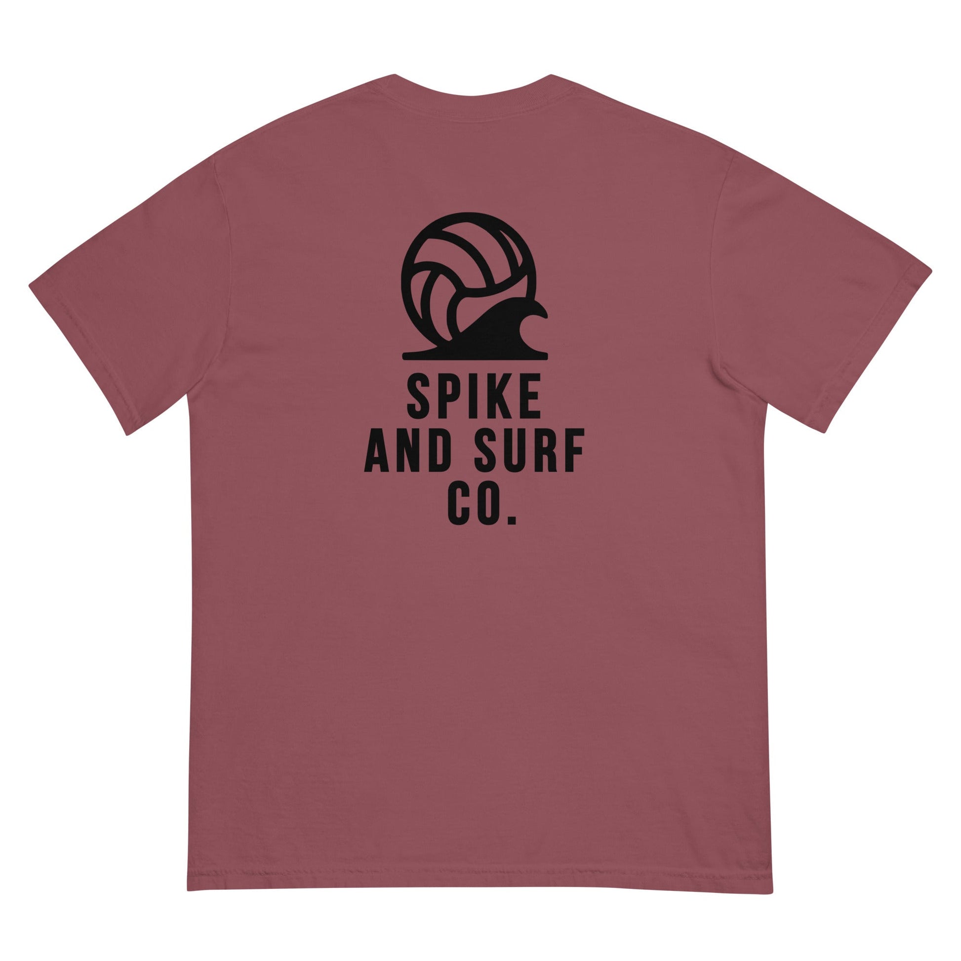 Spike & Surf Co. Embroidered Heavyweight Tee - Brick