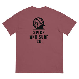 Spike & Surf Co. Embroidered Heavyweight Tee - Brick