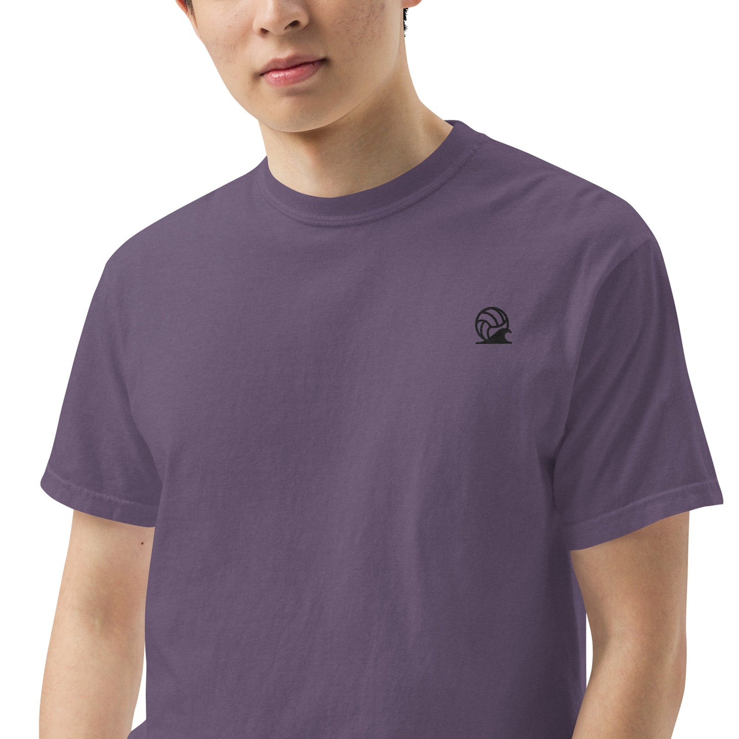 Spike & Surf Co. Embroidered Heavyweight Tee - Grape