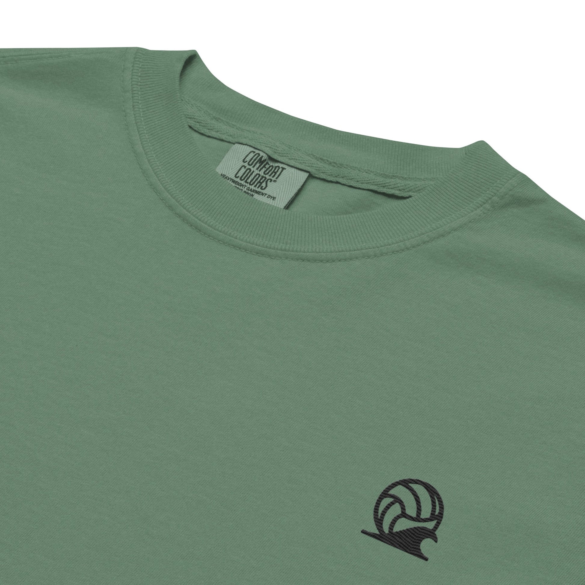 Spike & Surf Co. Embroidered Heavyweight Tee - Blue Spruce