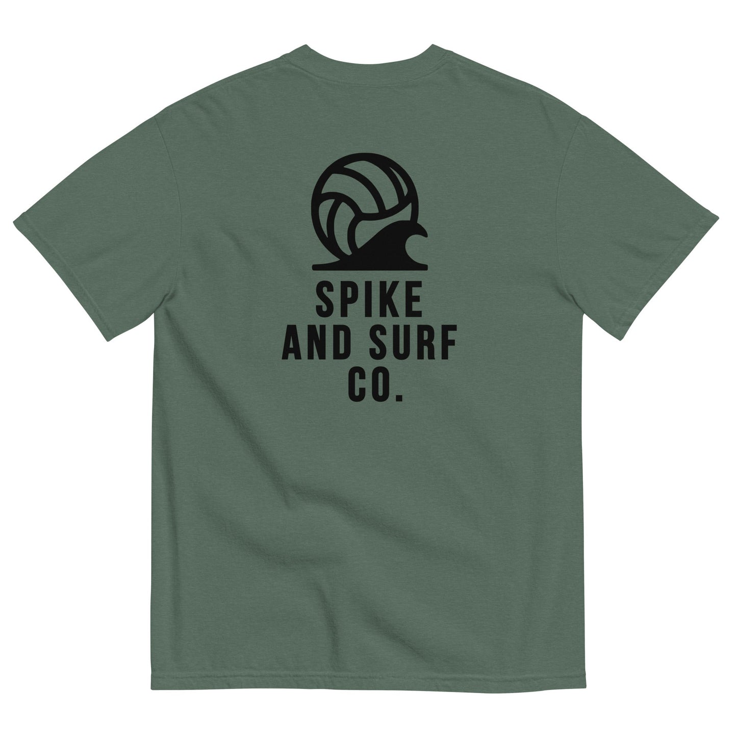 Spike & Surf Co. Embroidered Heavyweight Tee - Blue Spruce