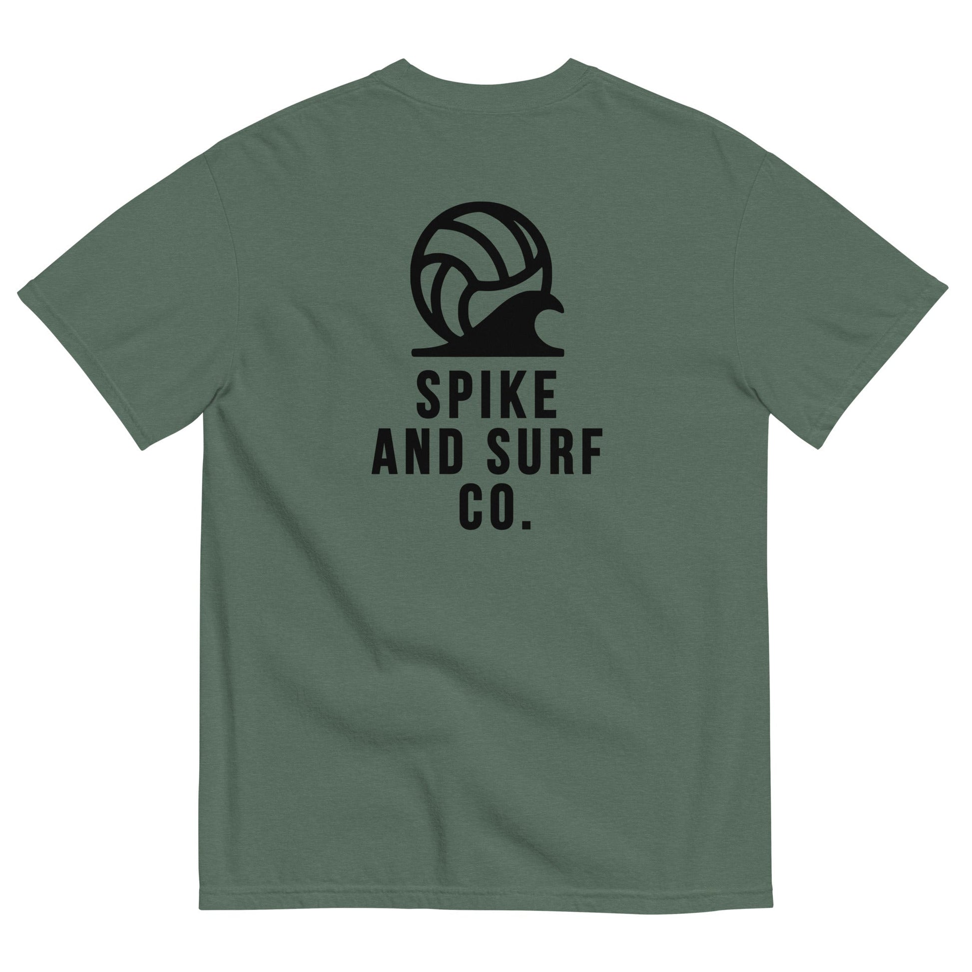 Spike & Surf Co. Embroidered Heavyweight Tee - Blue Spruce