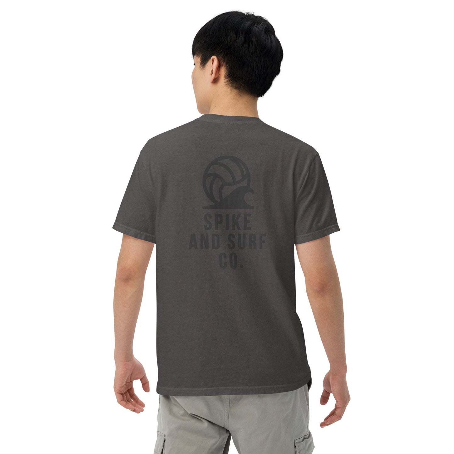Spike & Surf Co. Embroidered Heavyweight Tee - Graphite