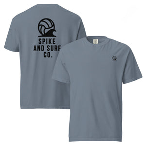 Spike & Surf Co. Embroidered Heavyweight Tee - Blue Jean