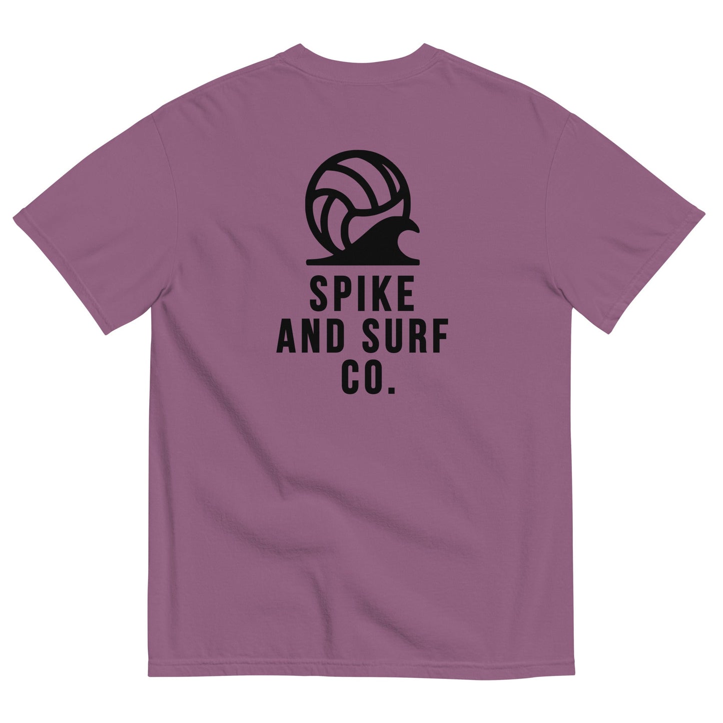 Spike & Surf Co. Embroidered Heavyweight Tee - Grape