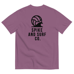 Spike & Surf Co. Embroidered Heavyweight Tee - Grape