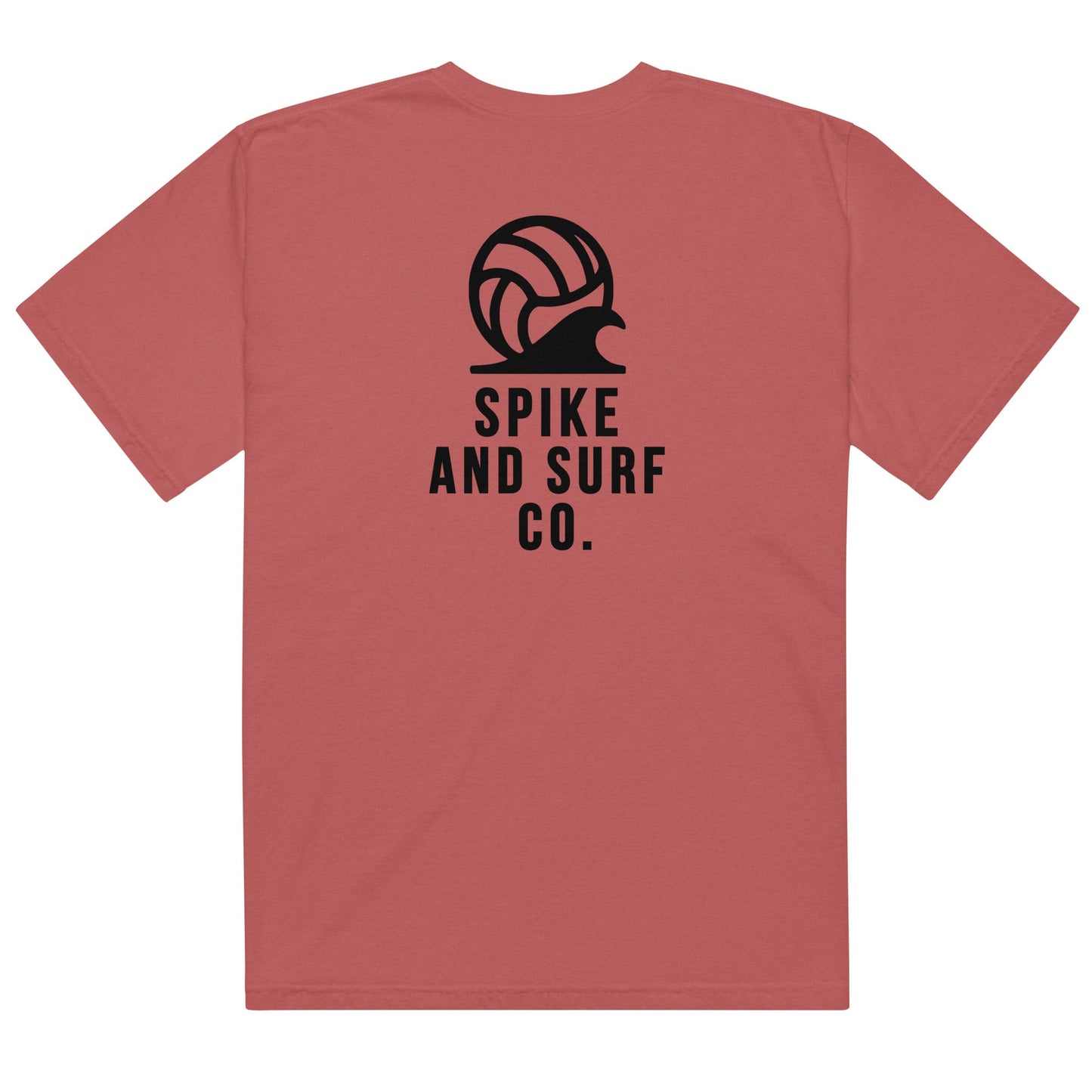 Spike & Surf Co. Embroidered Heavyweight Tee - Brick